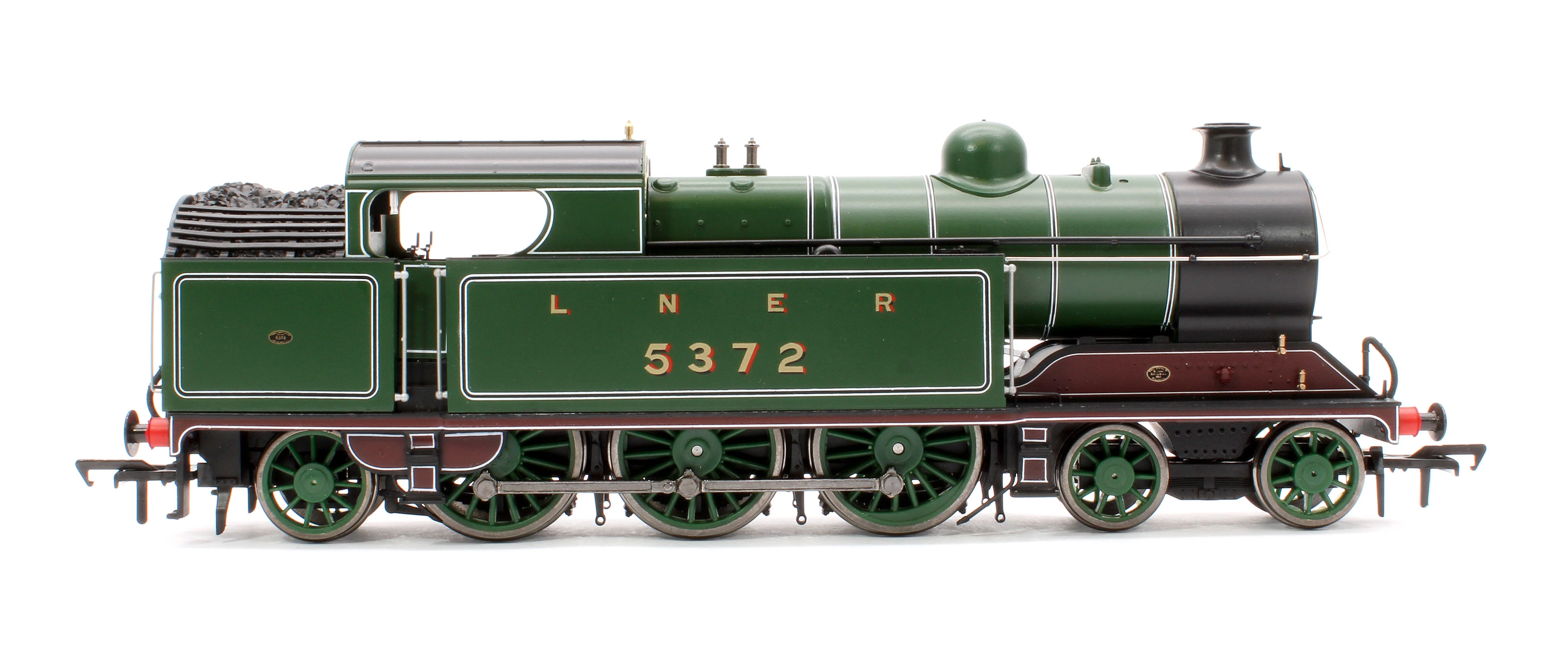 S4101-04A Robinson A5 (GCR Class 9N) 4-6-2 LNER GCR Green No.5372 Steam Tank Locomotive - Image 6