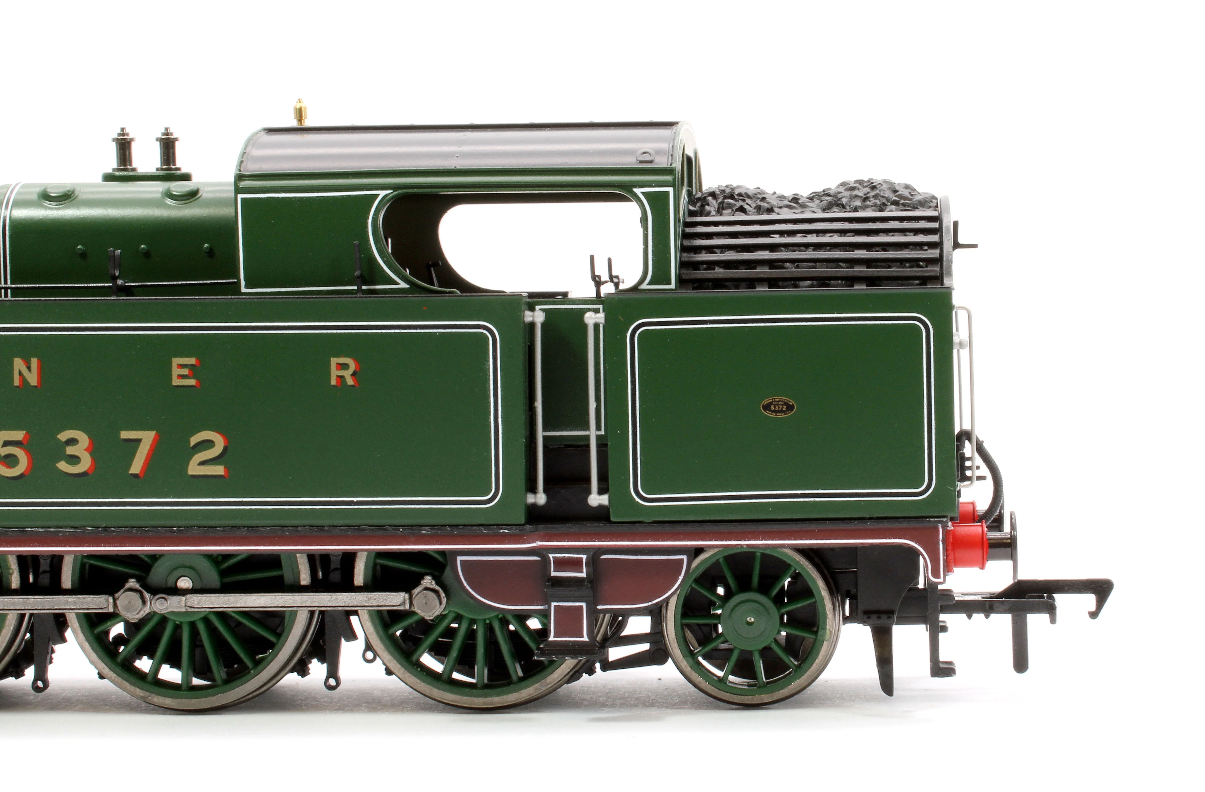 S4101-04A Robinson A5 (GCR Class 9N) 4-6-2 LNER GCR Green No.5372 Steam Tank Locomotive - Image 8