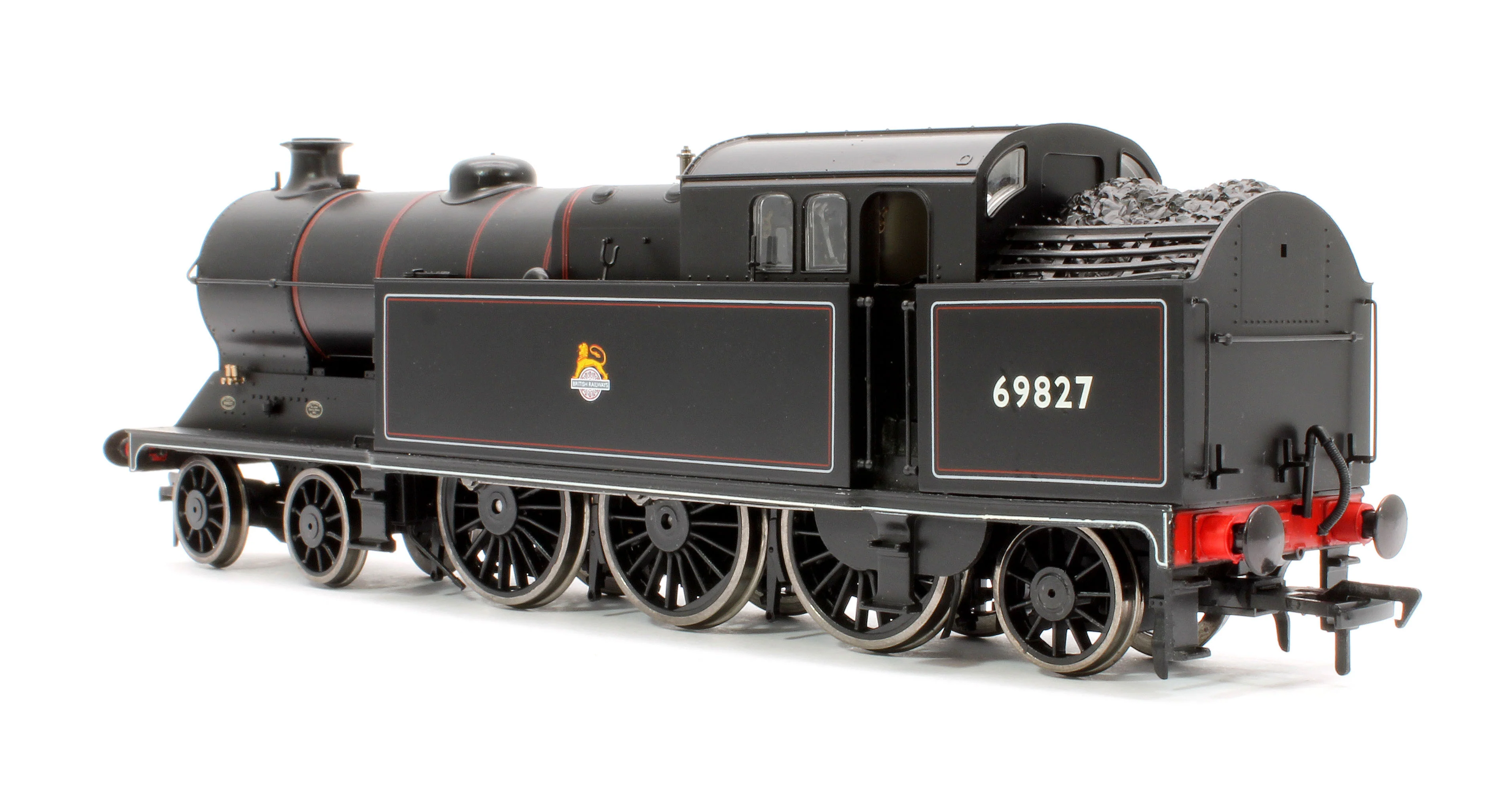 S4101-07A Robinson A5 (GCR Class 9N) 4-6-2 BR Black (Early Emblem) No.69827 Steam Tank Locomotive - Image 2