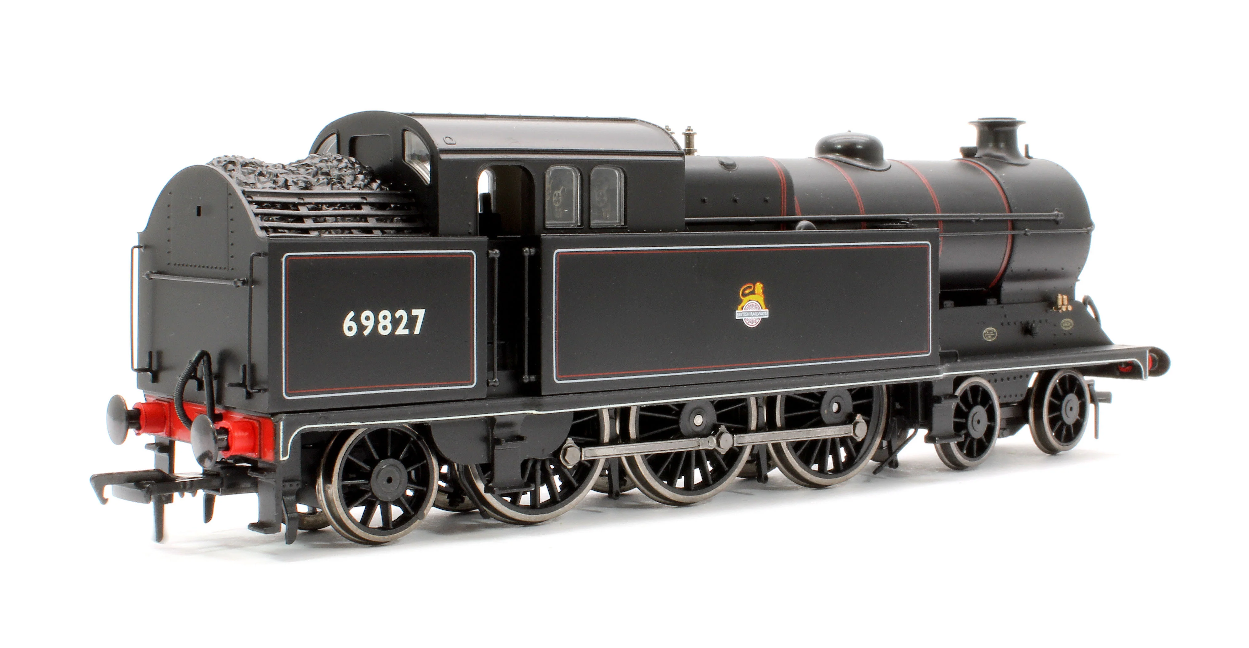 S4101-07A Robinson A5 (GCR Class 9N) 4-6-2 BR Black (Early Emblem) No.69827 Steam Tank Locomotive - Image 3
