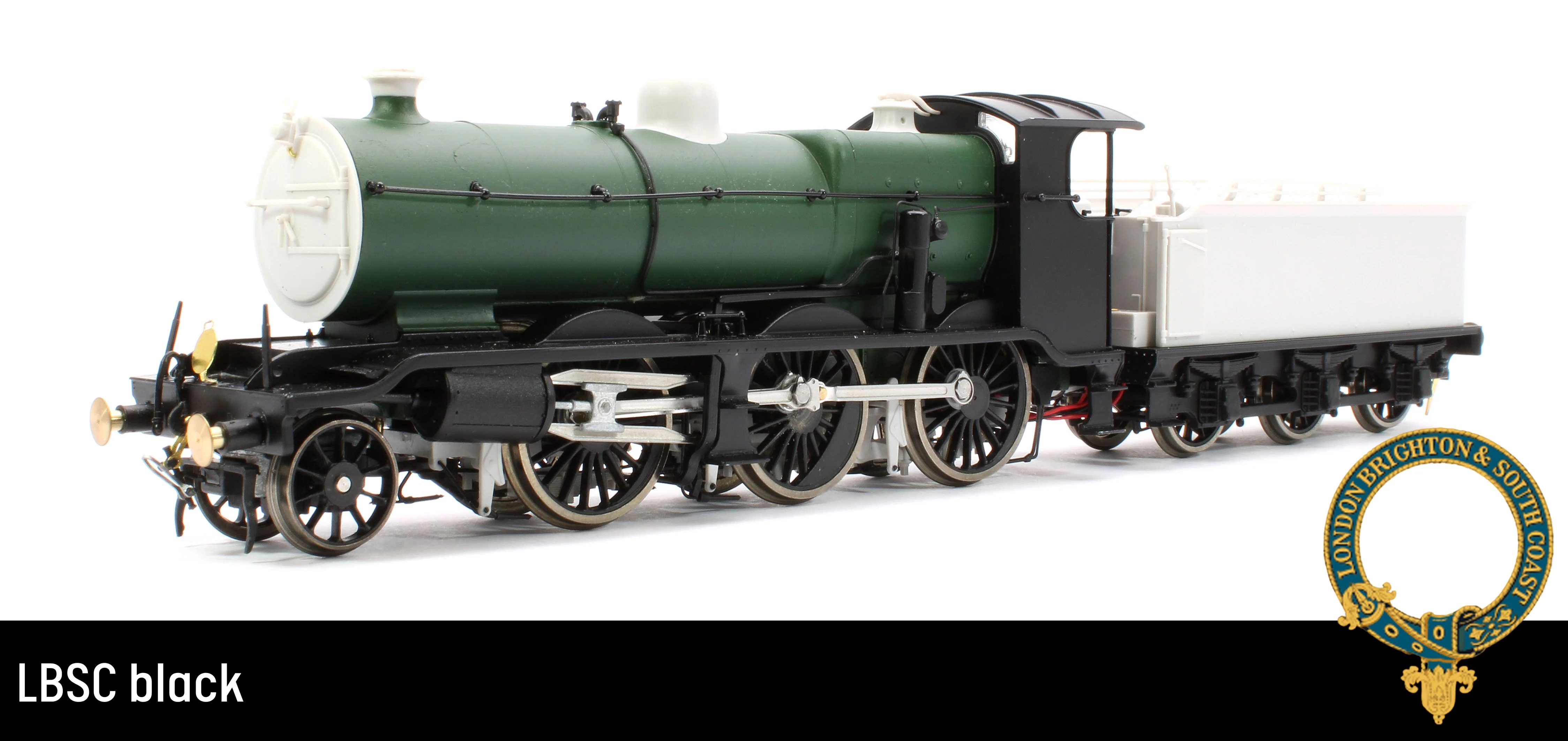 S4102-01 LB&SCR K Class 2-6-0 LBSC Black No.341 Red Lining Steam Locomotive - Image 3