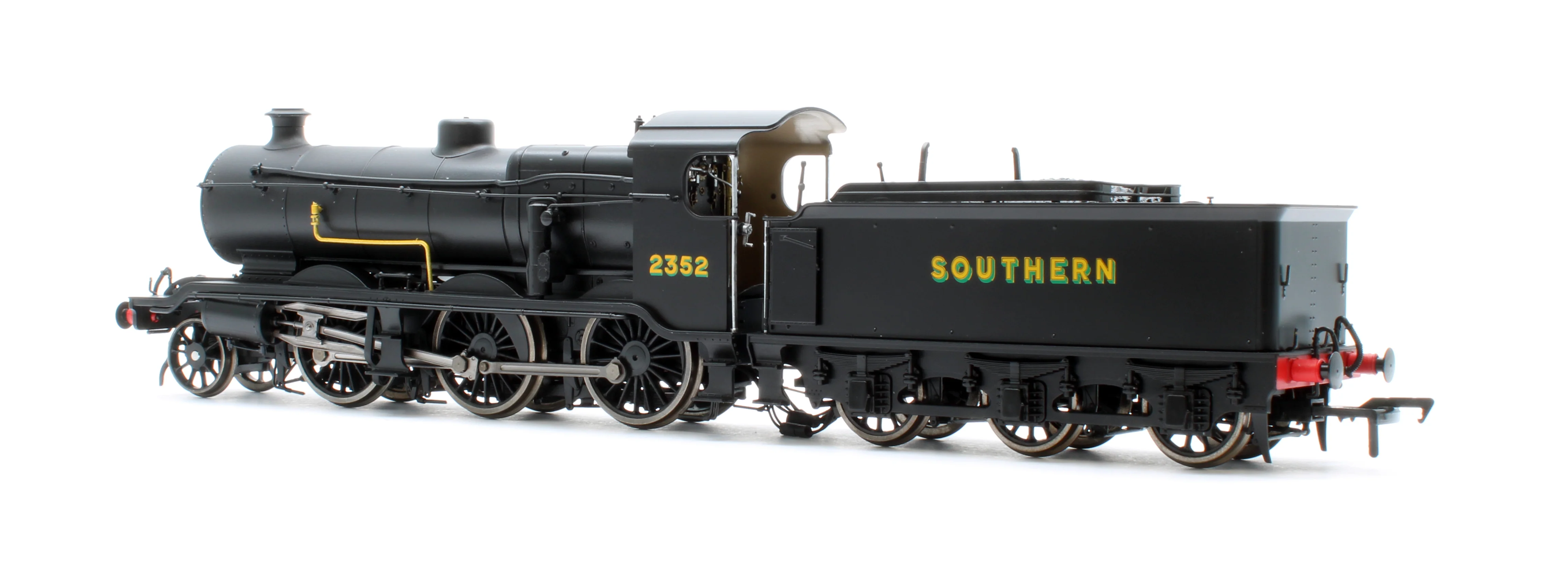 S4102-07 LB&SCR K Class 2-6-0 Southern Bulleid War Time Black No.2352 Steam Locomotive - Image 4