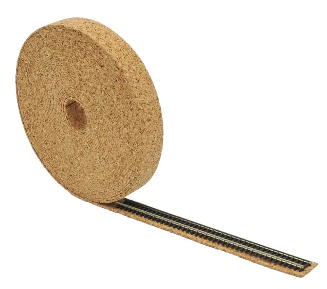 SPD-0109 TT Gauge - Model Railway Cork Track Underlay 10 Meter Long x 30mm - 2mm Thick
