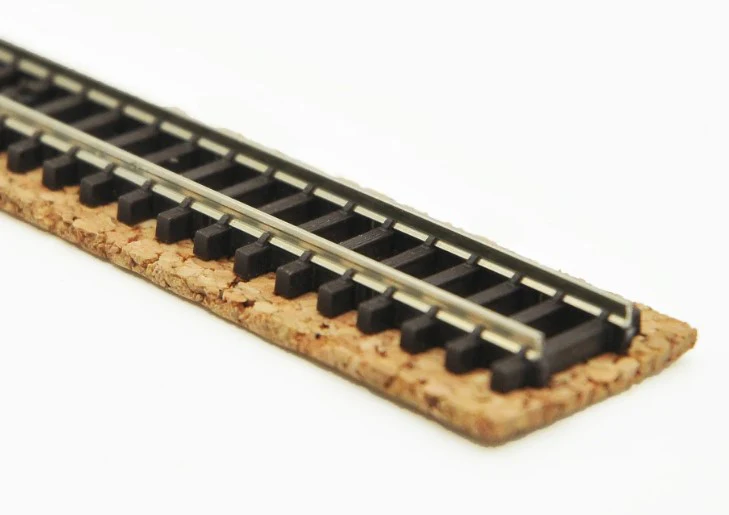 SPD-0113 O Gauge - Model Railway Cork Track Underlay 10 Meters Long x 65mm - 3mm Thick - Image 2