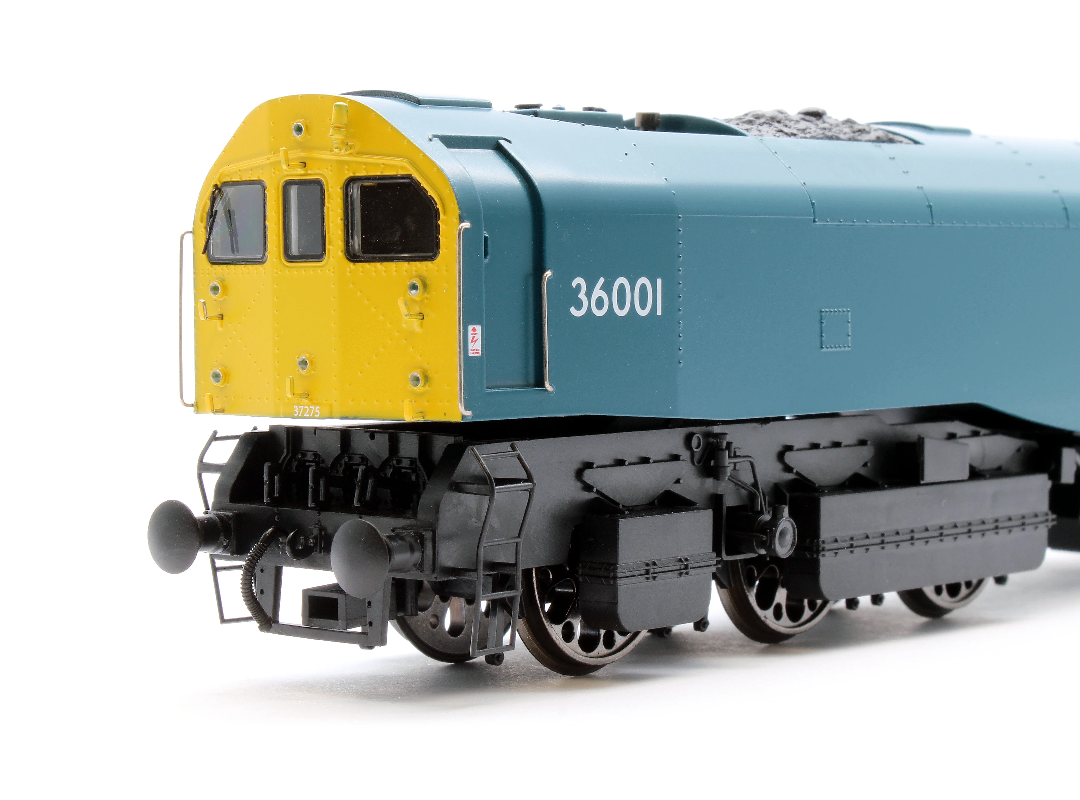 LEAD-OO-F-BLUE SR Bulleid "The Leader" BR Blue 0-6-6-0 Articulated Steam Locomotive - DCC Fitted - Image 8