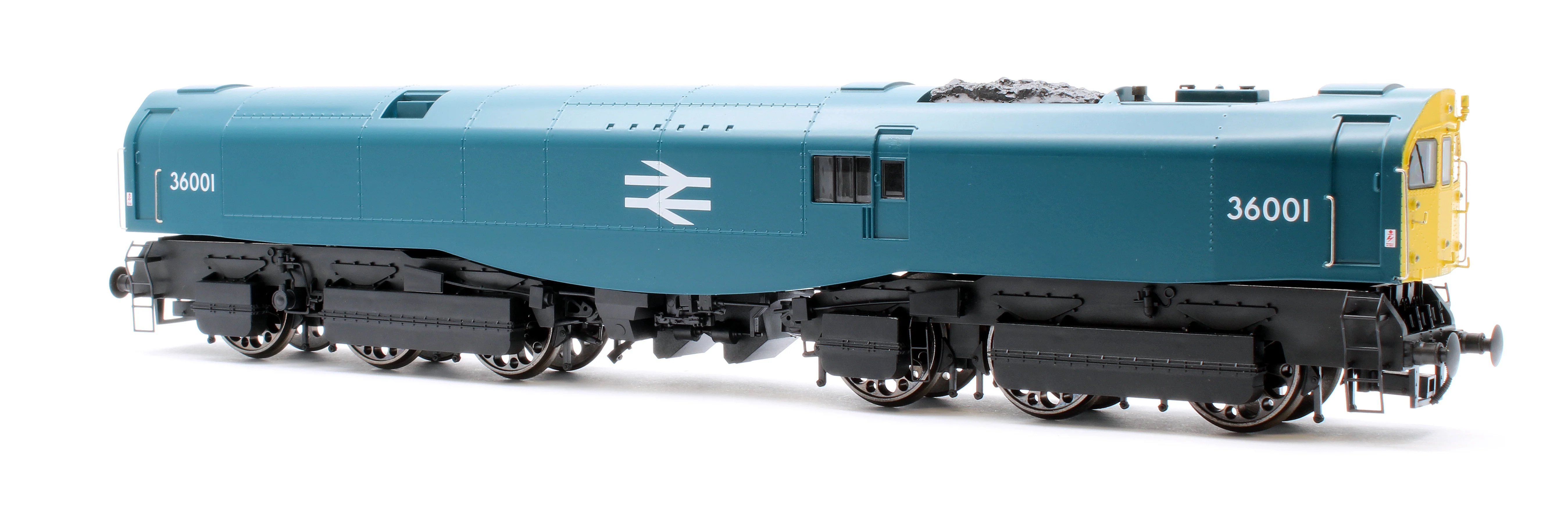 LEAD-OO-R-BLUE SR Bulleid "The Leader" BR Blue 0-6-6-0 Articulated Steam Locomotive - Image 4