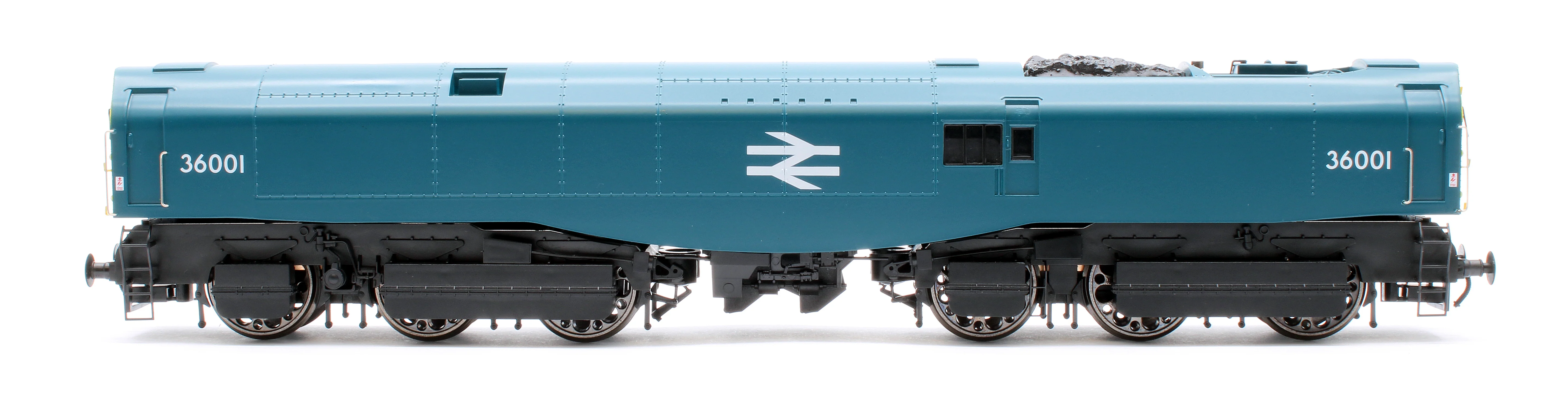 LEAD-OO-R-BLUE SR Bulleid "The Leader" BR Blue 0-6-6-0 Articulated Steam Locomotive - Image 5