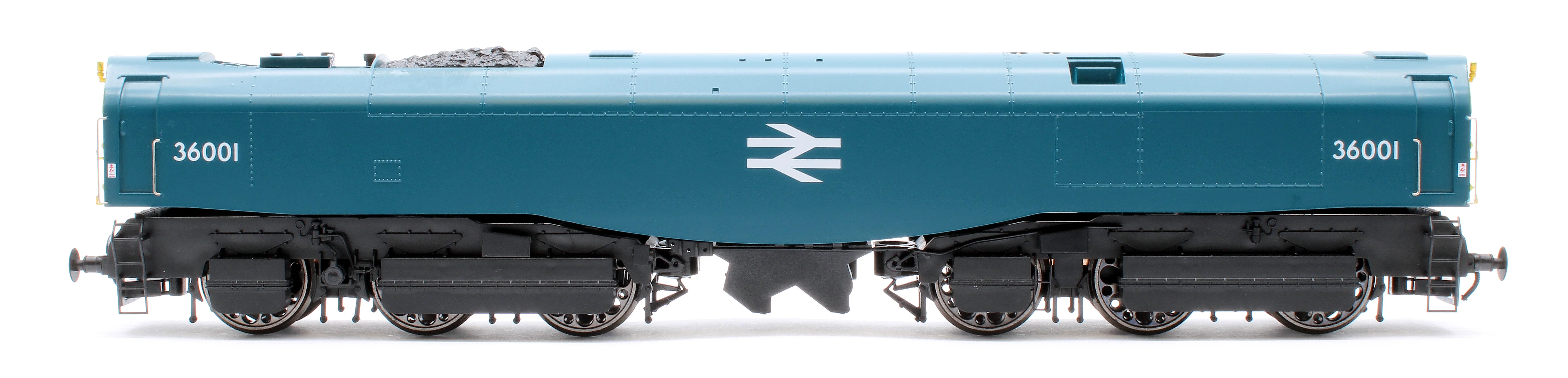 LEAD-OO-R-BLUE SR Bulleid "The Leader" BR Blue 0-6-6-0 Articulated Steam Locomotive - Image 6