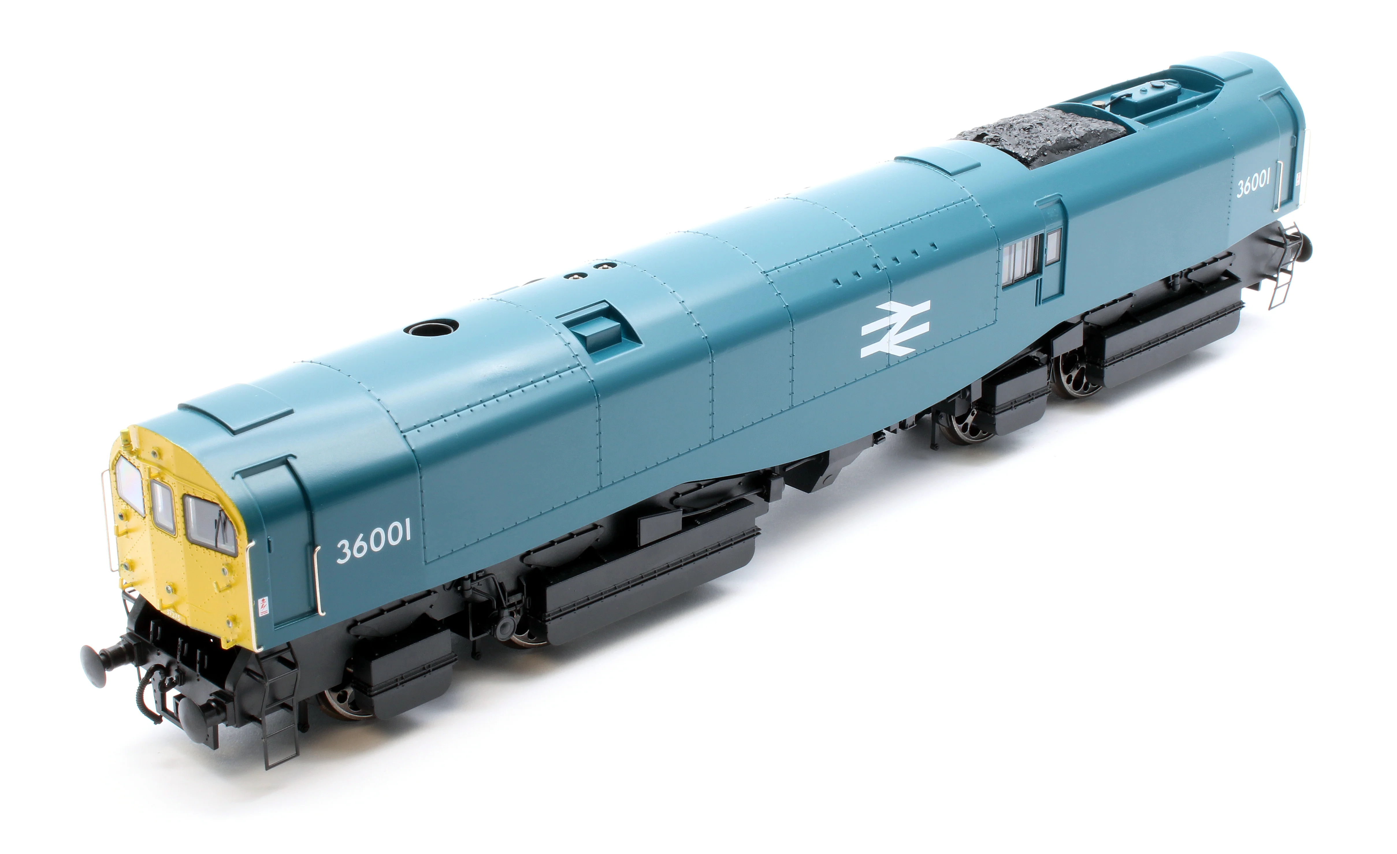 LEAD-OO-R-BLUE SR Bulleid "The Leader" BR Blue 0-6-6-0 Articulated Steam Locomotive - Image 9