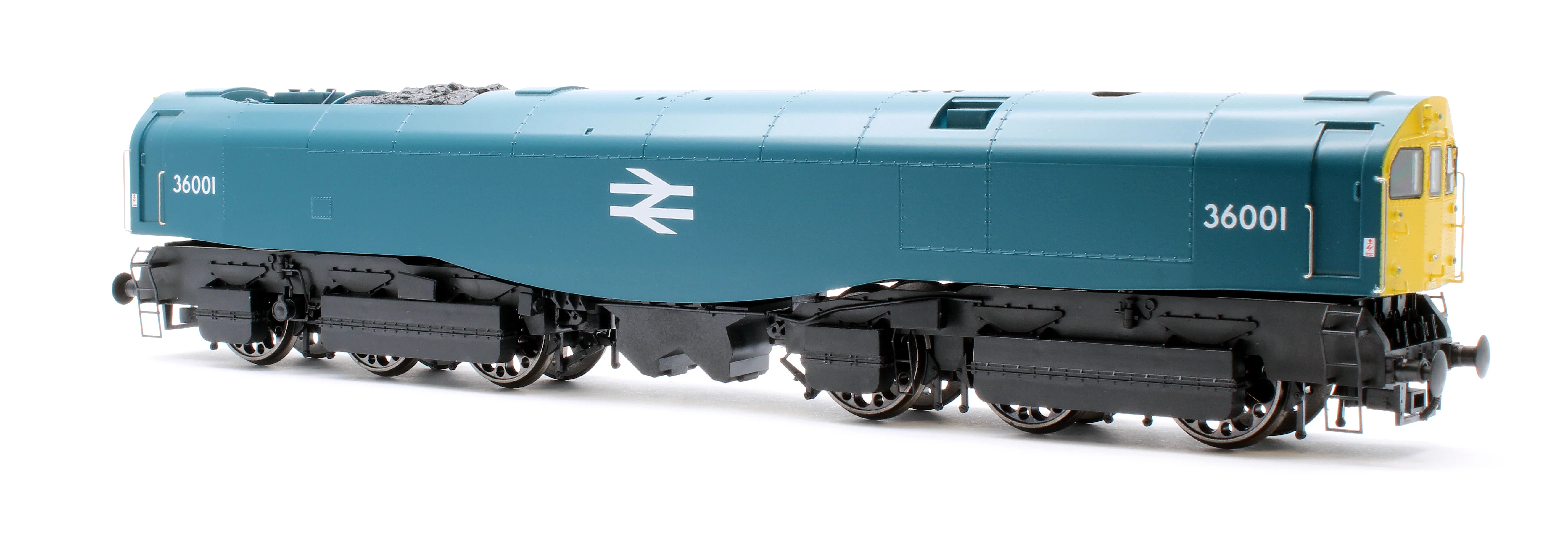 LEAD-OO-S-BLUE SR Bulleid "The Leader" BR Blue 0-6-6-0 Articulated Steam Locomotive - DCC Sound - Image 2