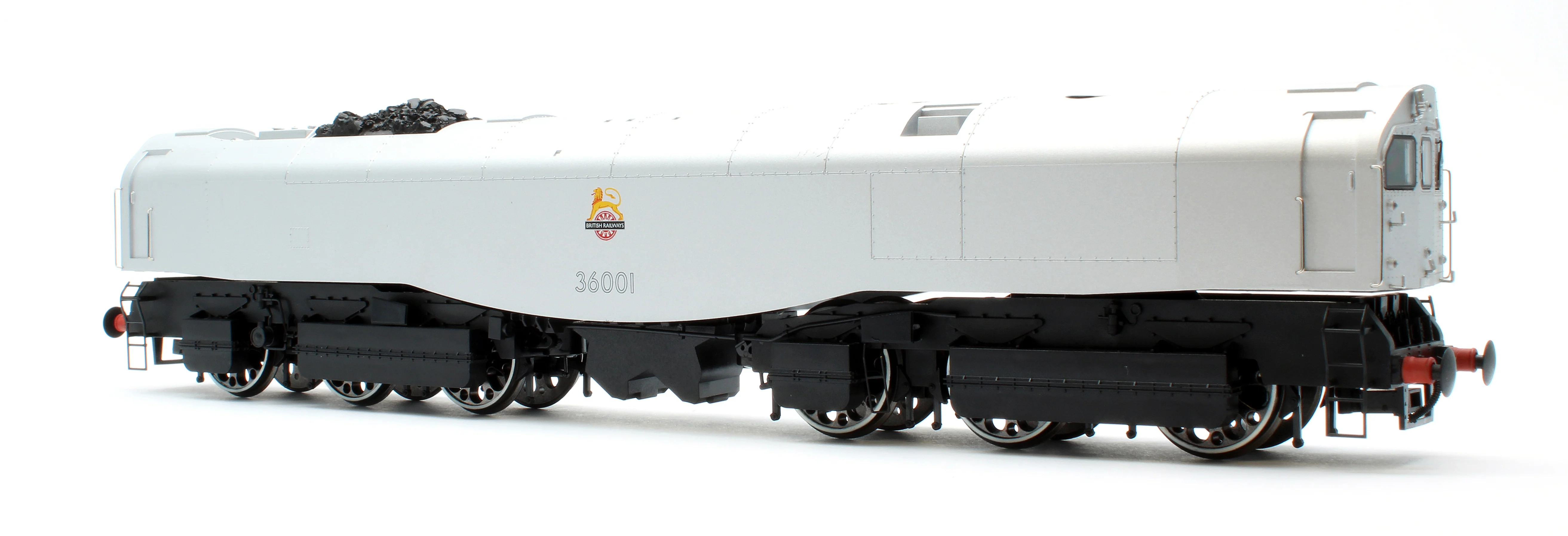 LEAD-OO-S-P-CREST SR Bulleid "The Leader" Prototype Grey (Early Crest) 0-6-6-0 Articulated Steam Locomotive - DCC Sound - Image 2