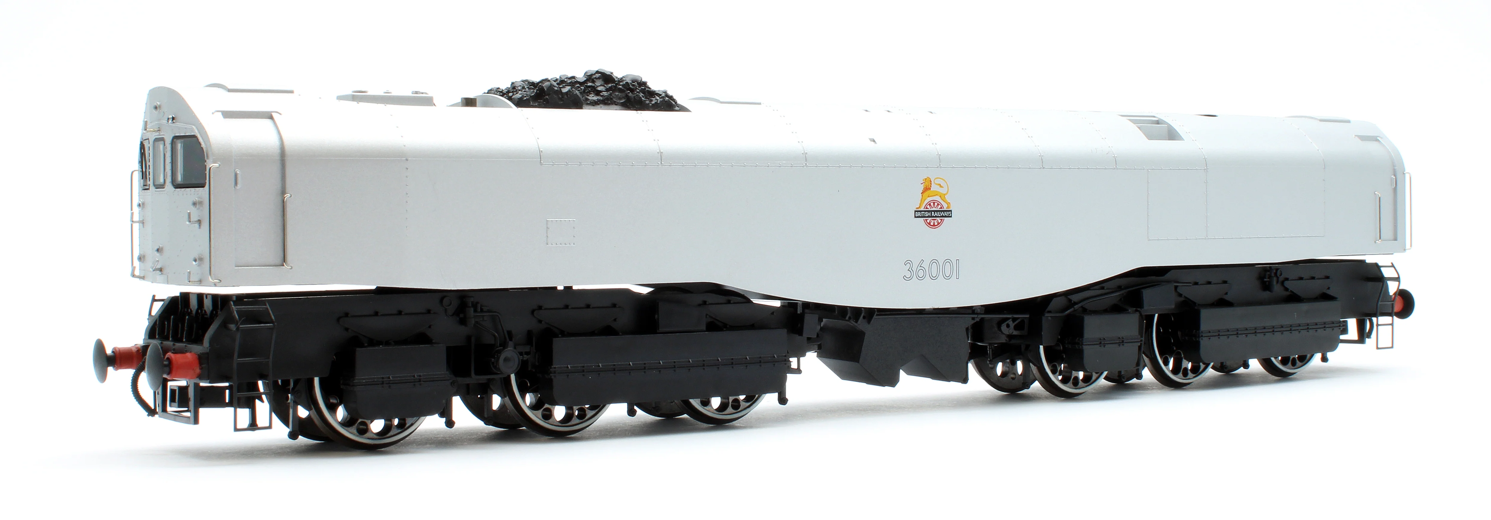 LEAD-OO-S-P-CREST SR Bulleid "The Leader" Prototype Grey (Early Crest) 0-6-6-0 Articulated Steam Locomotive - DCC Sound - Image 3