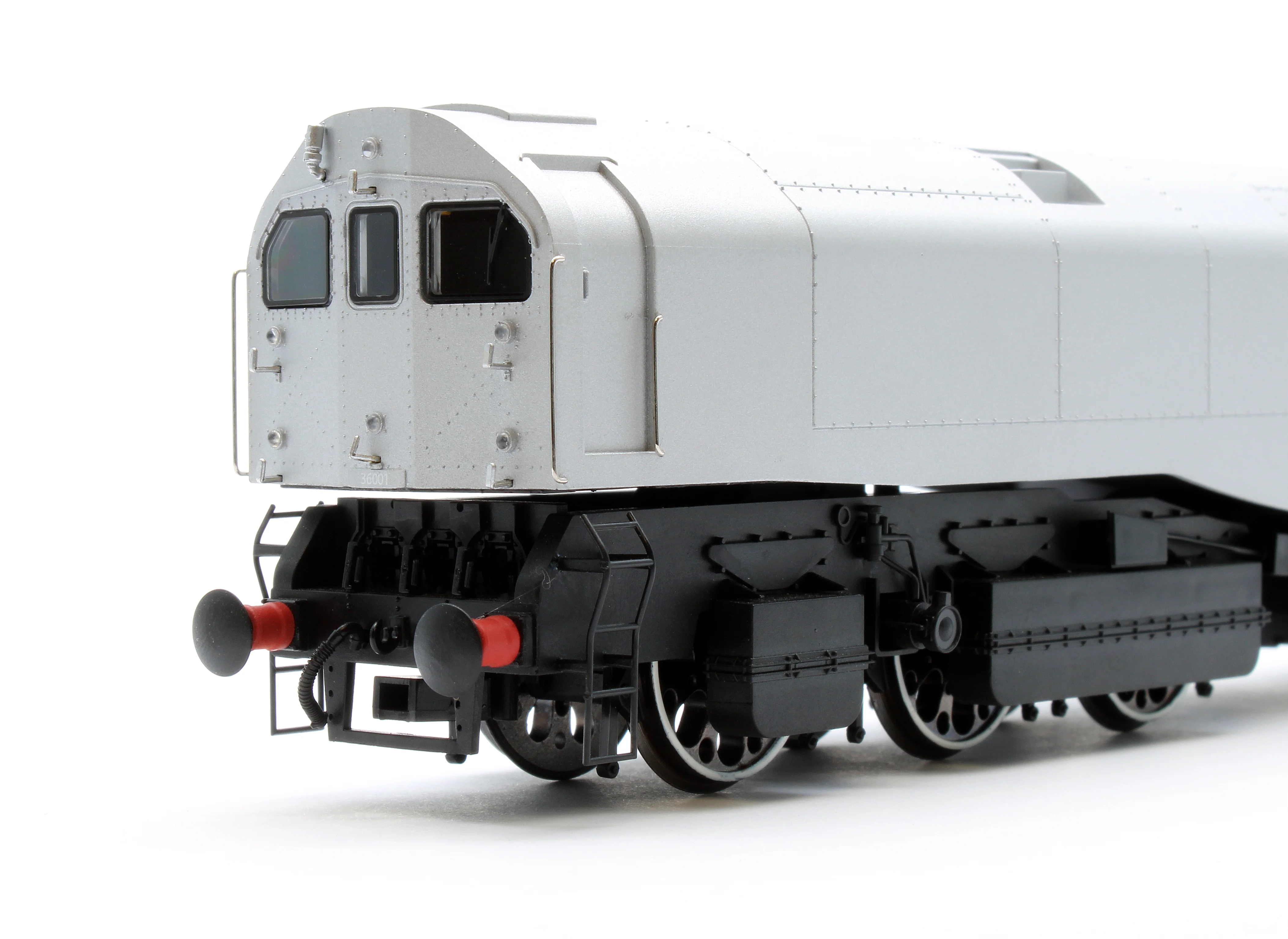 LEAD-OO-S-P-CREST SR Bulleid "The Leader" Prototype Grey (Early Crest) 0-6-6-0 Articulated Steam Locomotive - DCC Sound - Image 7