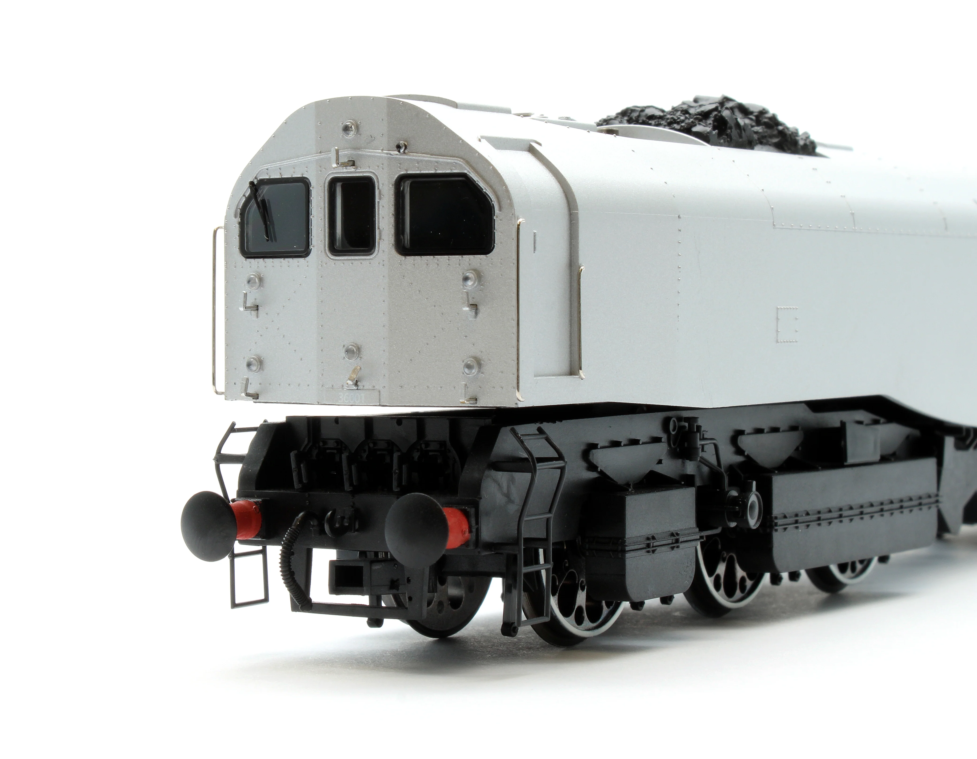 LEAD-OO-S-P-CREST SR Bulleid "The Leader" Prototype Grey (Early Crest) 0-6-6-0 Articulated Steam Locomotive - DCC Sound - Image 8