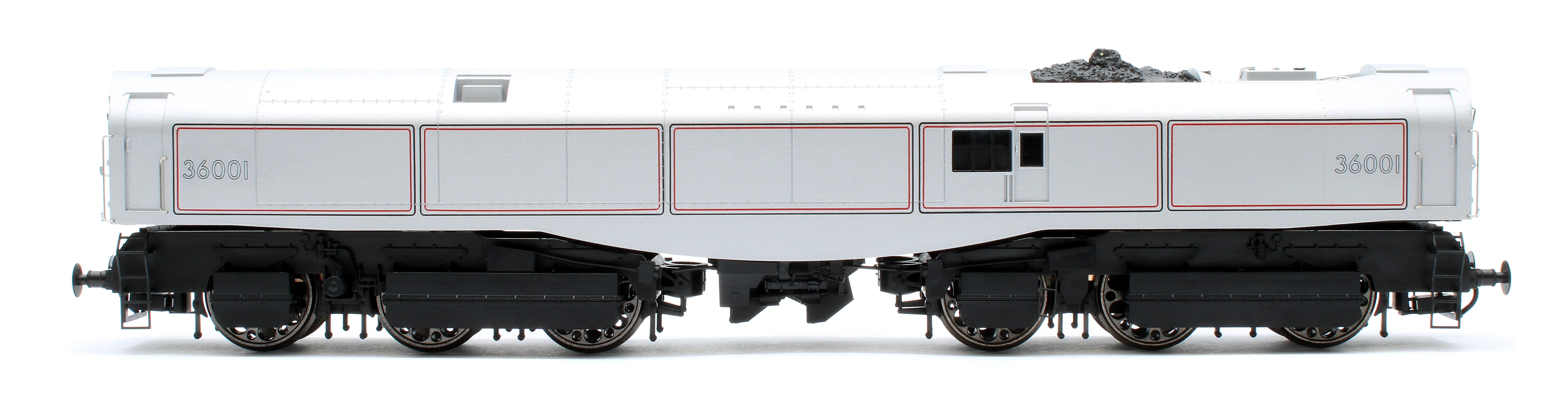 LEAD-OO-S-P-G SR Bulleid "The Leader" Prototype Grey (No Crest) 0-6-6-0 Articulated Steam Locomotive - DCC Sound - Image 5