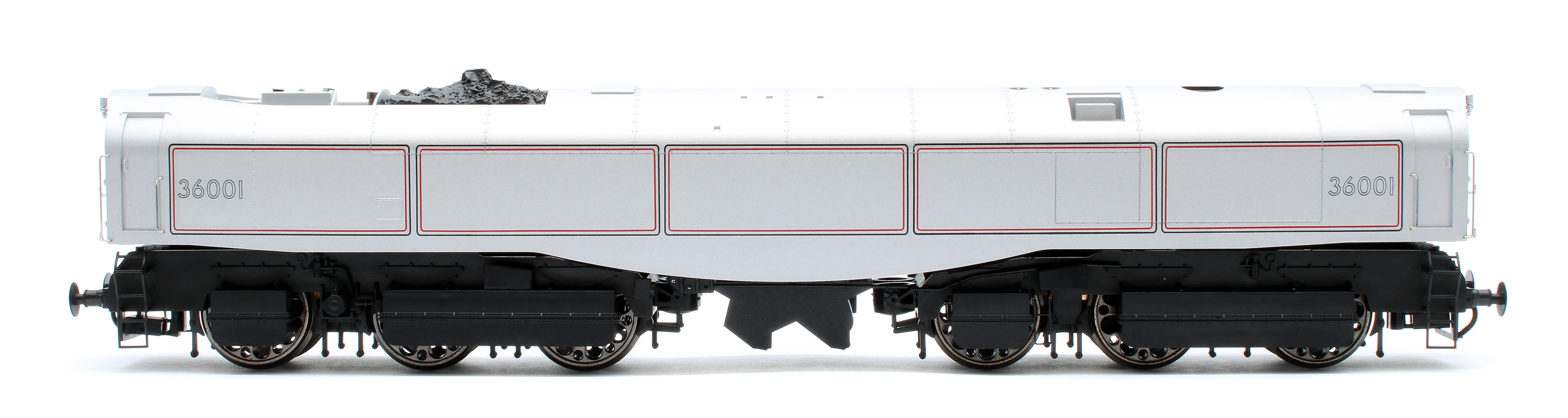 LEAD-OO-S-P-G SR Bulleid "The Leader" Prototype Grey (No Crest) 0-6-6-0 Articulated Steam Locomotive - DCC Sound - Image 6