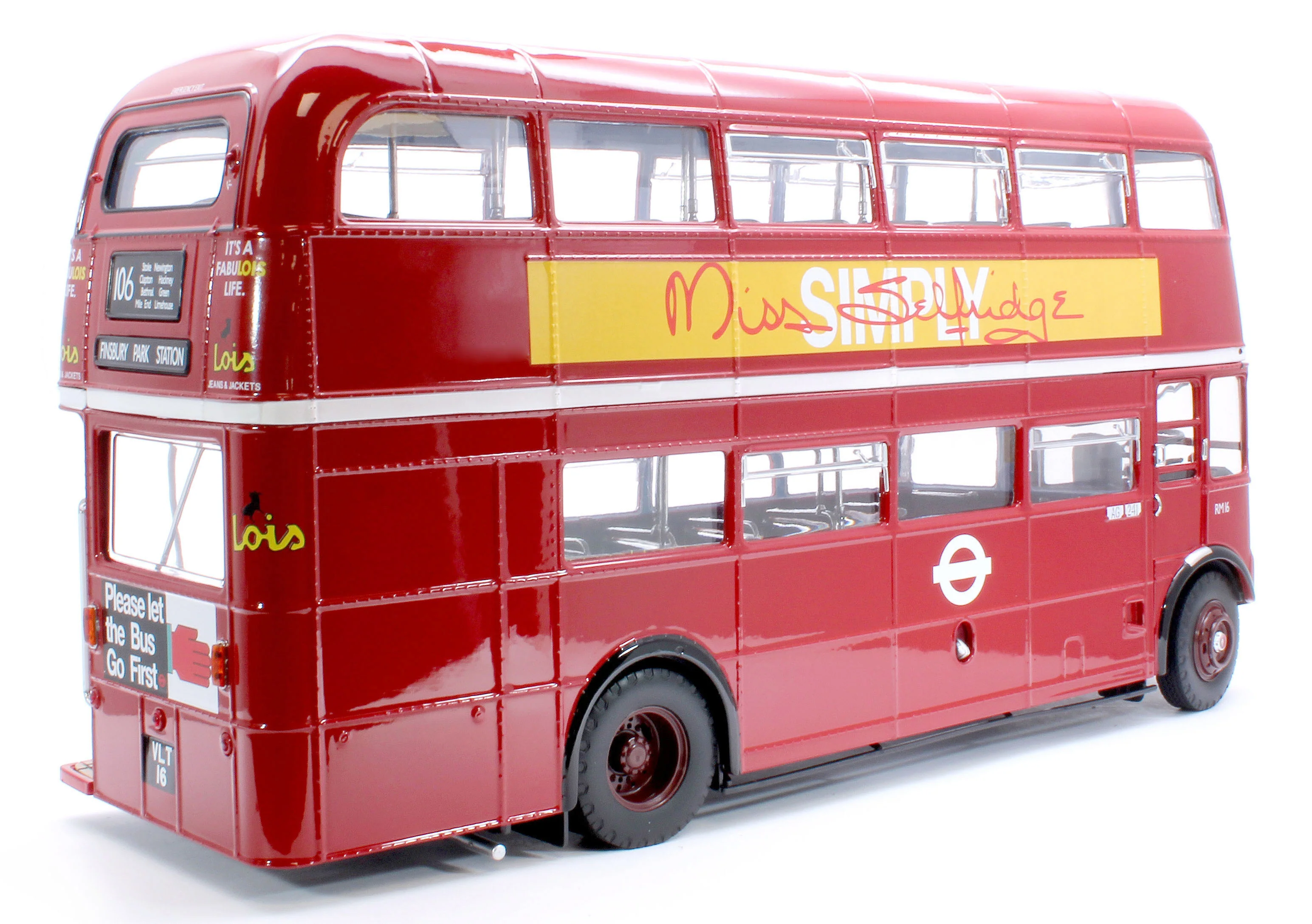 H2944 Routemaster Bus RM16 VLT 16 Red (Limited Edition 800pcs) - Image 5