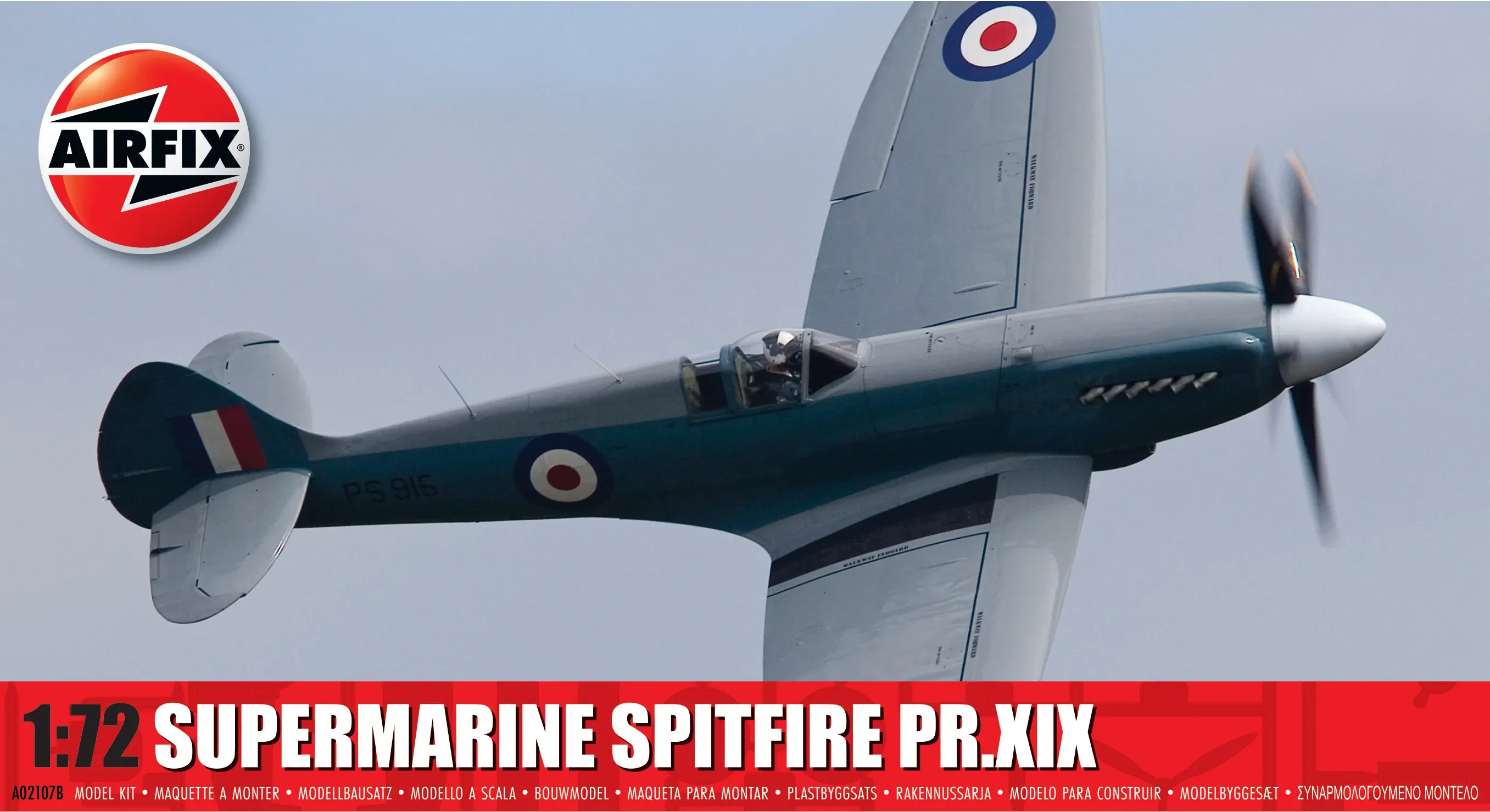 A02017B Supermarine Spitfire PR.XIX Model Kit