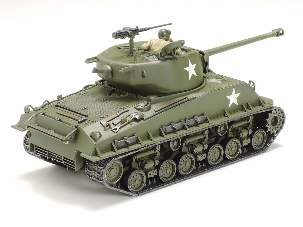 32595 1/48 Military Miniature Series No.95 U.S. Medium Tank M4A3E8 Sherman "Easy Eight" Kit - Image 2
