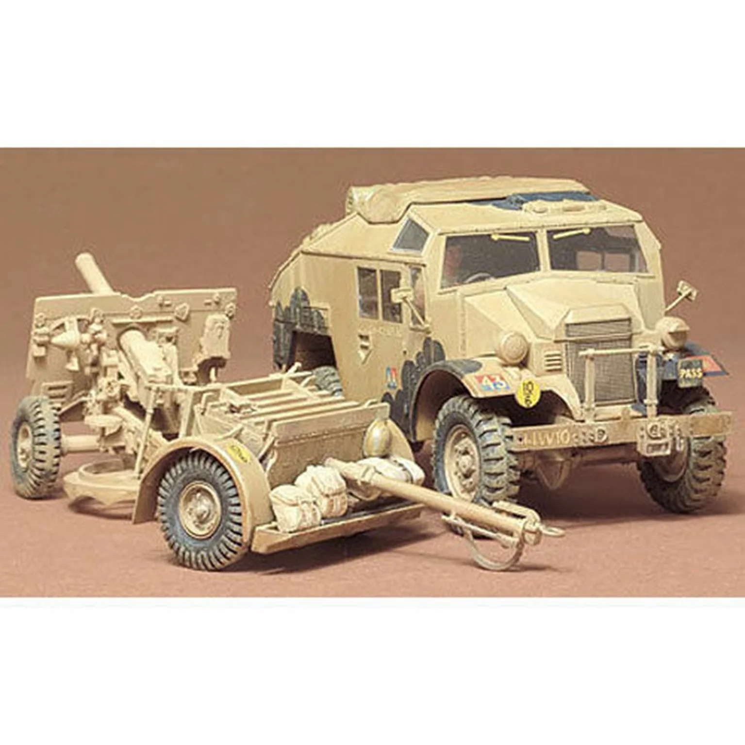 35044 1/35 British 25PDR.Field Gun & Quad Gun Tractor Kit