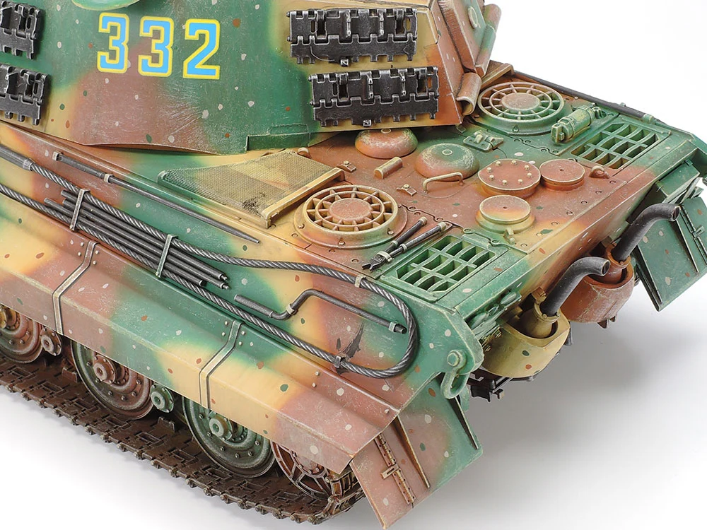 35164 1/35 Military Miniature Series No.164 German King Tiger "Production Turret" Kit - Image 3