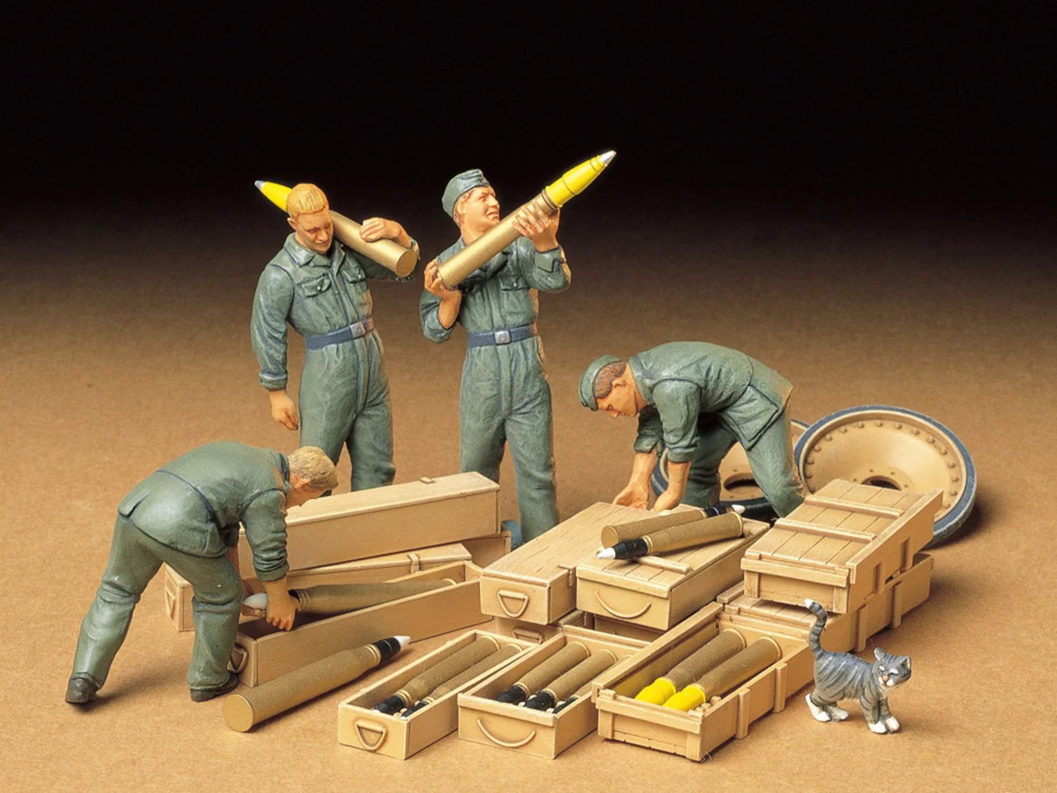 35188 1/35 Military Miniature Series no.188 German Tank Ammo-Loading Crew Kit