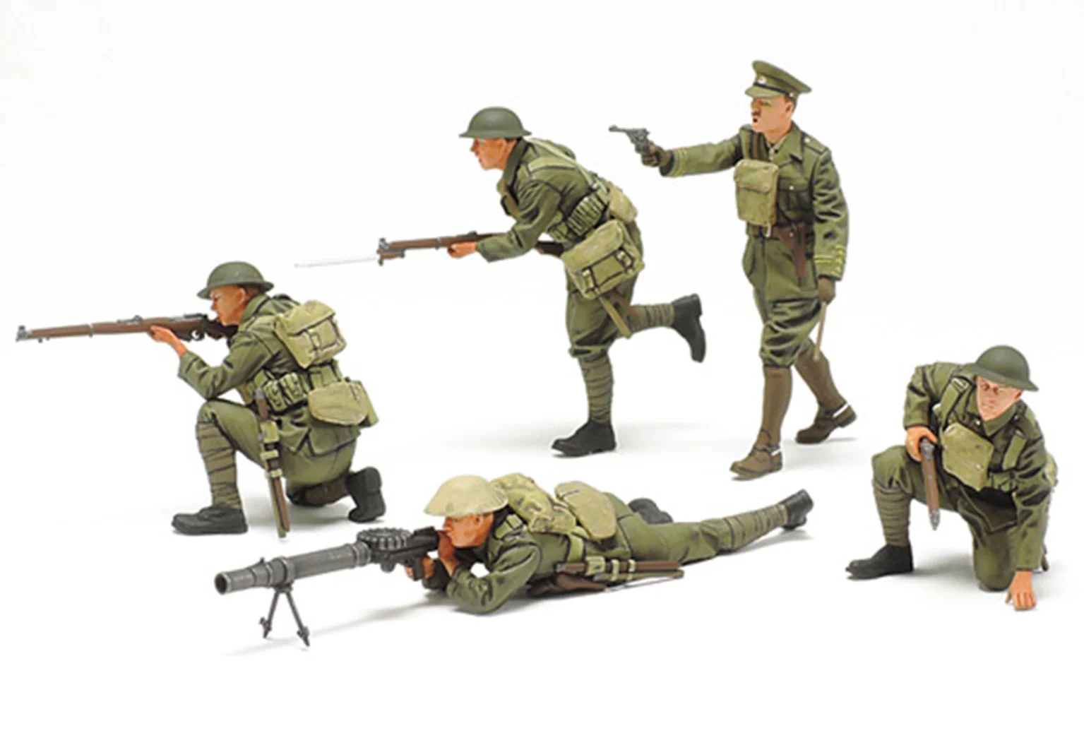 35339 1/35 Military Miniature Series No.339 WWI British Infantry Kit