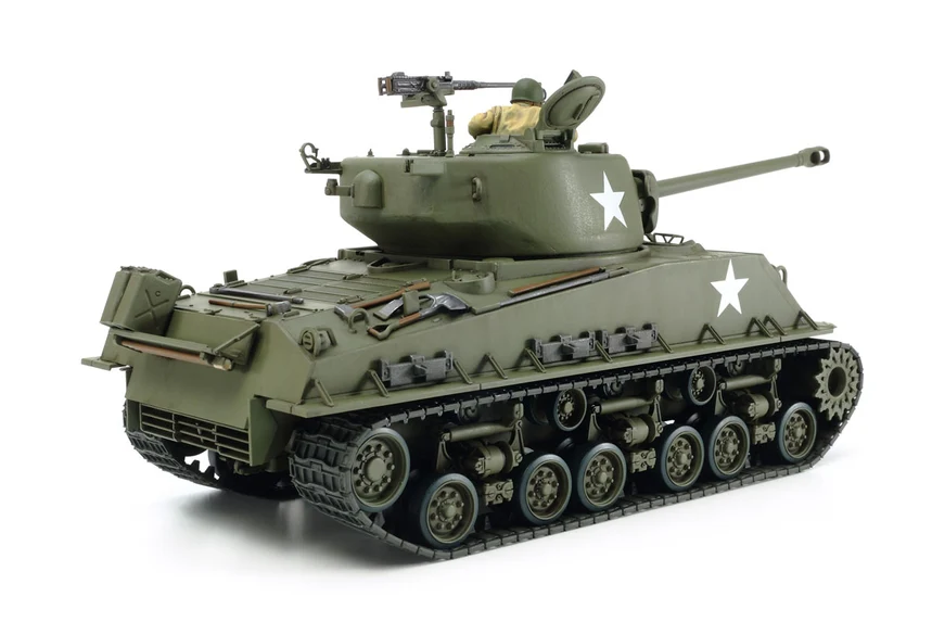 35346 1/35 Military Miniature Series No.346 U.S. Medium Tank M4A3E8 Sherman "Easy Eight" European Theater Kit - Image 2