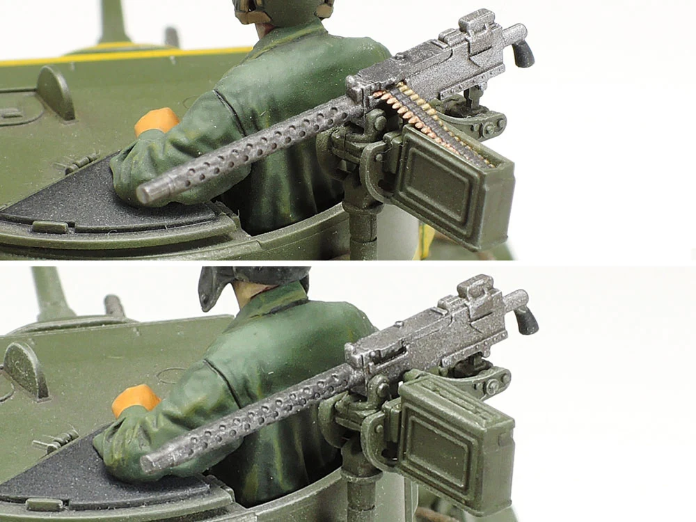 35360 1/35 Military Miniature Series No.360 U.S. Light Tank M3 Stuart Late Production Kit - Image 7
