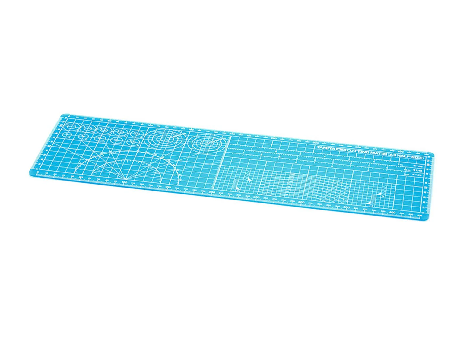 74144 Craft Tool Series no.144 Tamiya Cutting Mat α (A3 Half-Size/Blue)