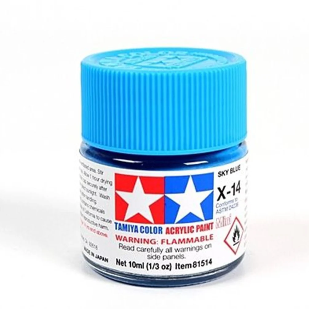 T81514 TAMIYA ACRYLIC MINI X-14 SKY BLUE