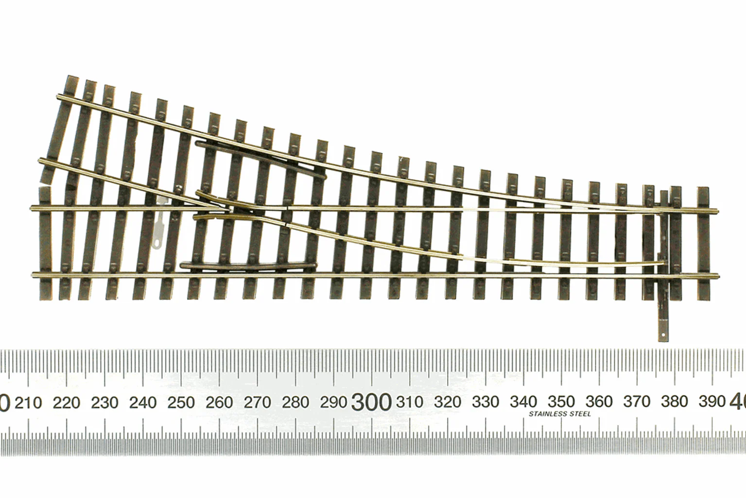 85323 Tillig elite track : Right Standard Point HO 15° - Image 2