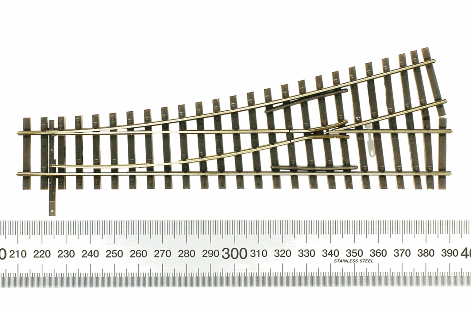 85324 Tillig elite track : Left Standard Point HO 15° - Image 2