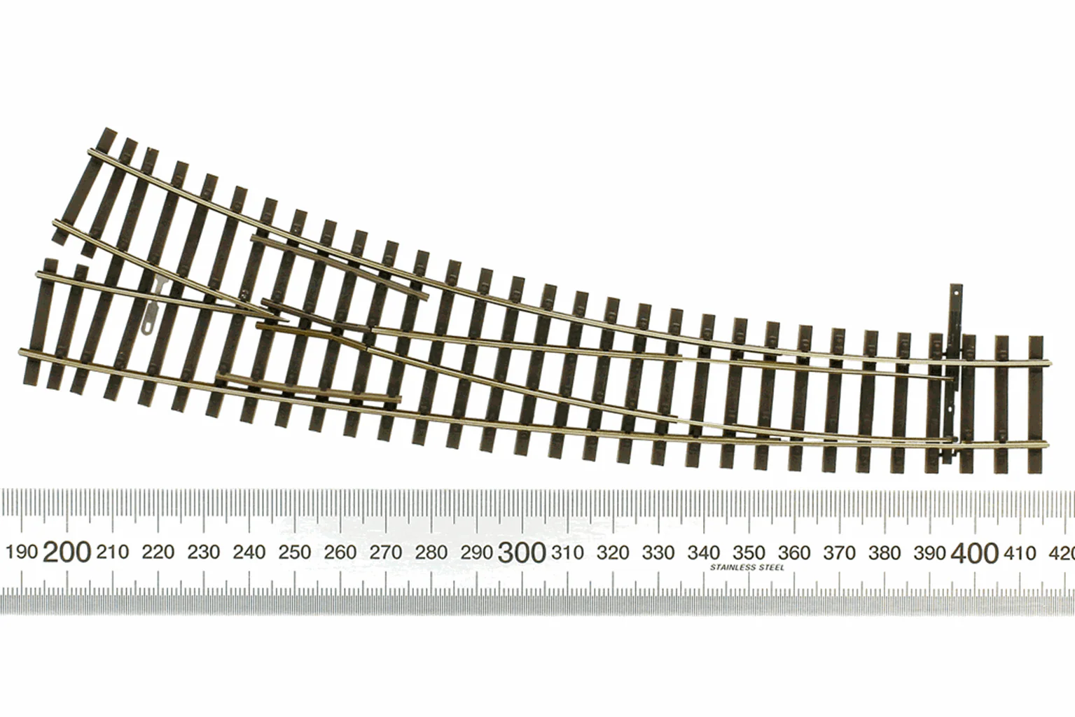 85363 Tillig elite track : Right Curved Point HO Exit: 9° and 12° - Image 2