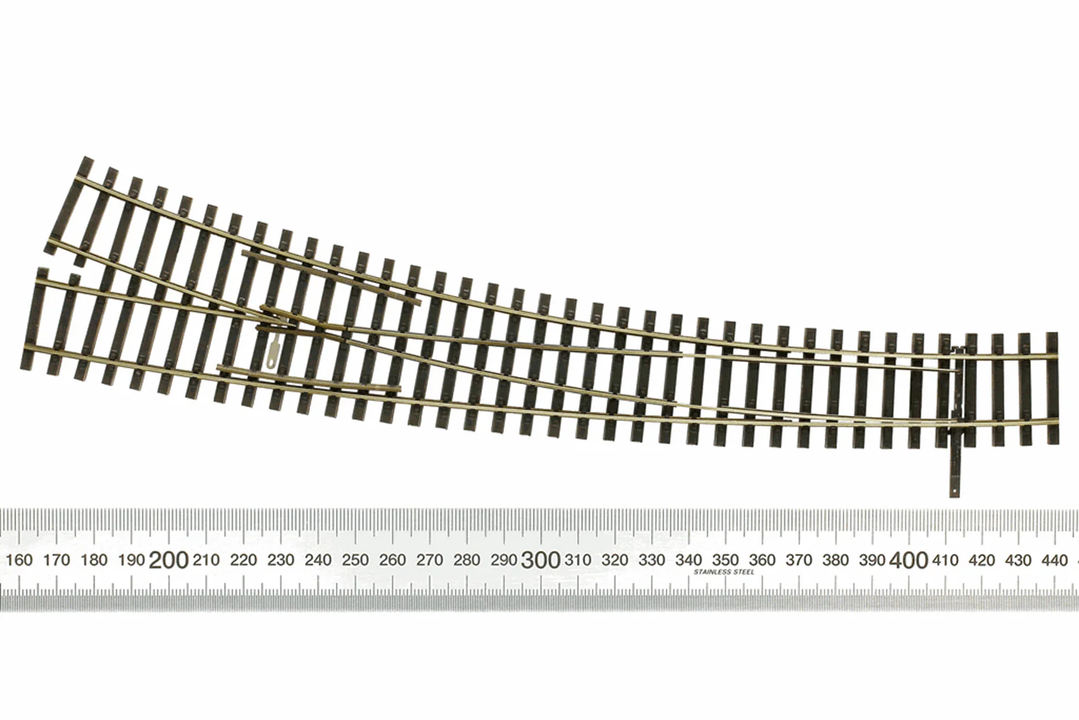85373 Tillig elite track : Right Curved Point HO Exit 9° and 12° - Image 2