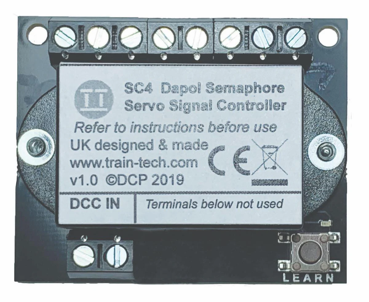 TTSC4 Dual Dapol Servo Semaphore Signal DCC Controller