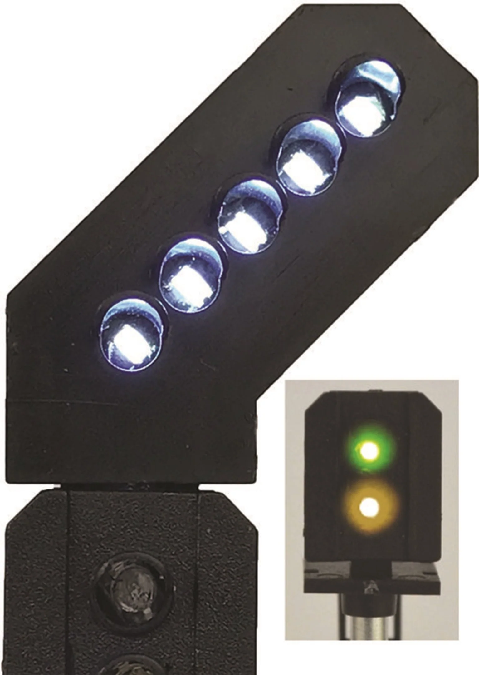 TTSS2R Sensor Signal (RH Feather) 2 Aspect Distant