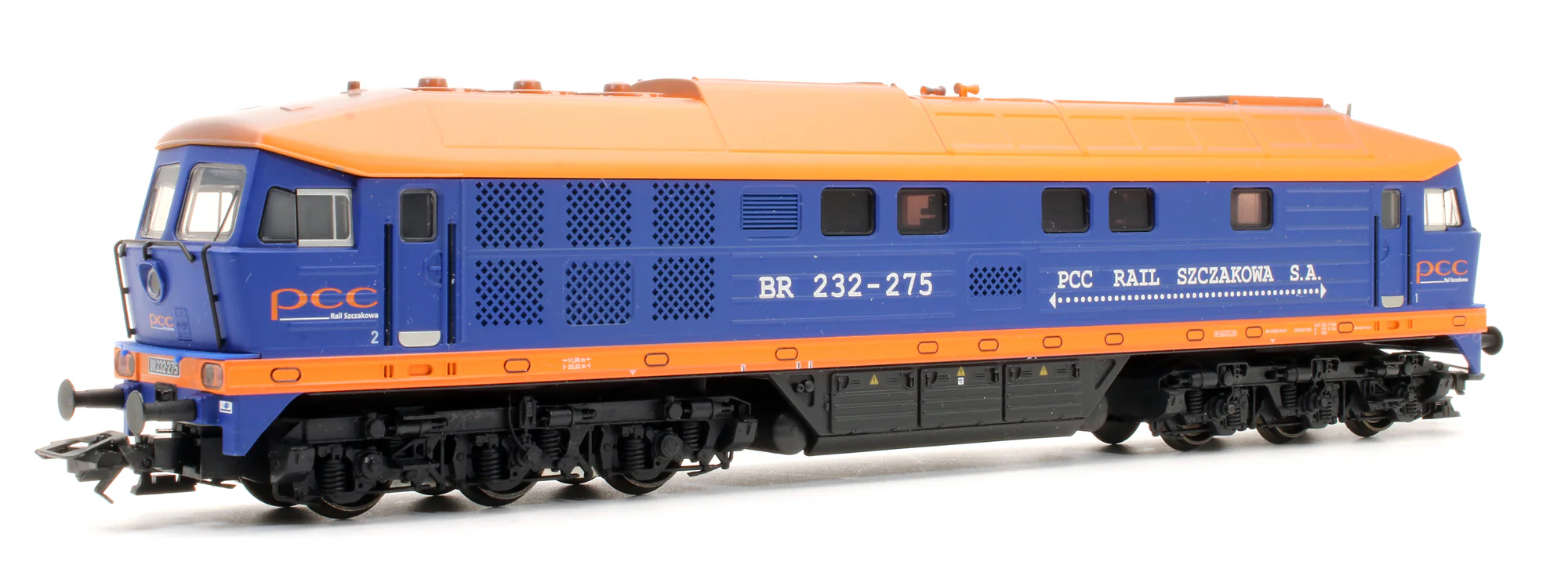 22066 Pre-Owned BR 232-275 PCC Rail Diesel Locomotive (Weathered) - DCC Sound - Image 3