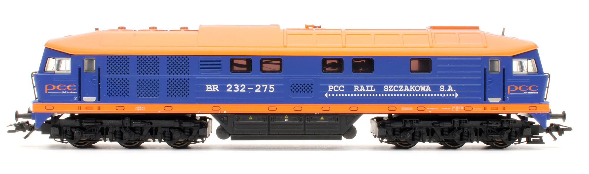 22066 Pre-Owned BR 232-275 PCC Rail Diesel Locomotive (Weathered) - DCC Sound - Image 4