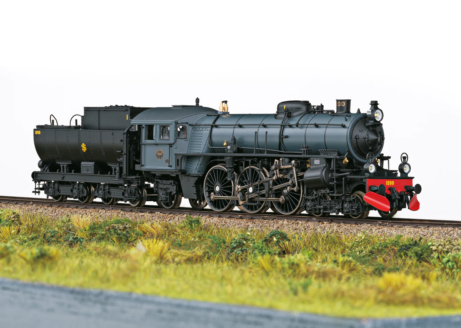 25490 SJ F1200 Steam Locomotive VI - DCC-Sound