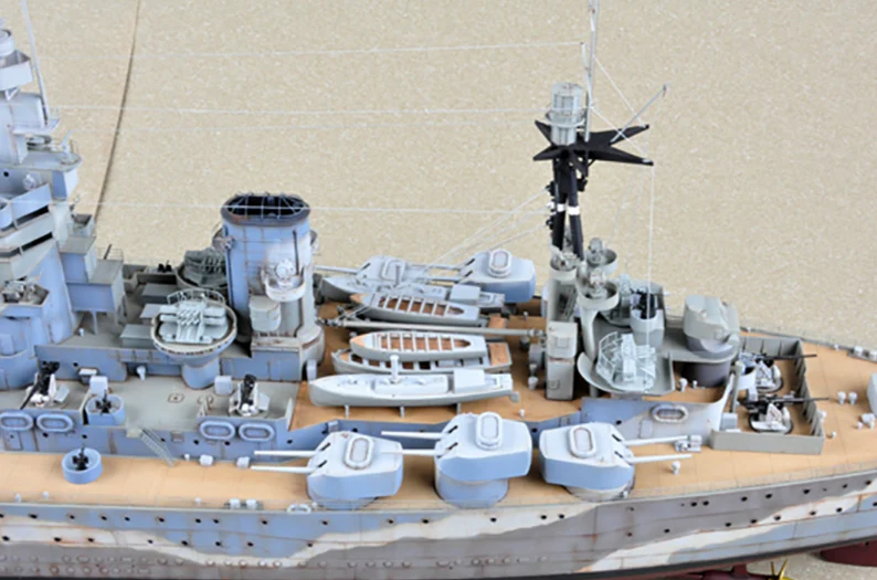 PKTM03709 HMS Rodney 1942 Model Kit - Image 4