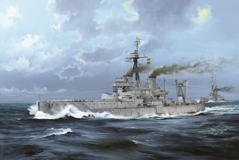 PKTM05330 HMS Dreadnought 1918 Model Kit