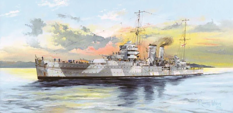 PKTM05351 HMS York Model Kit