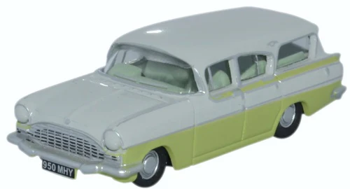 76CFE006 Vauxhall Cresta Friary Estate Swan White/Lime Yellow