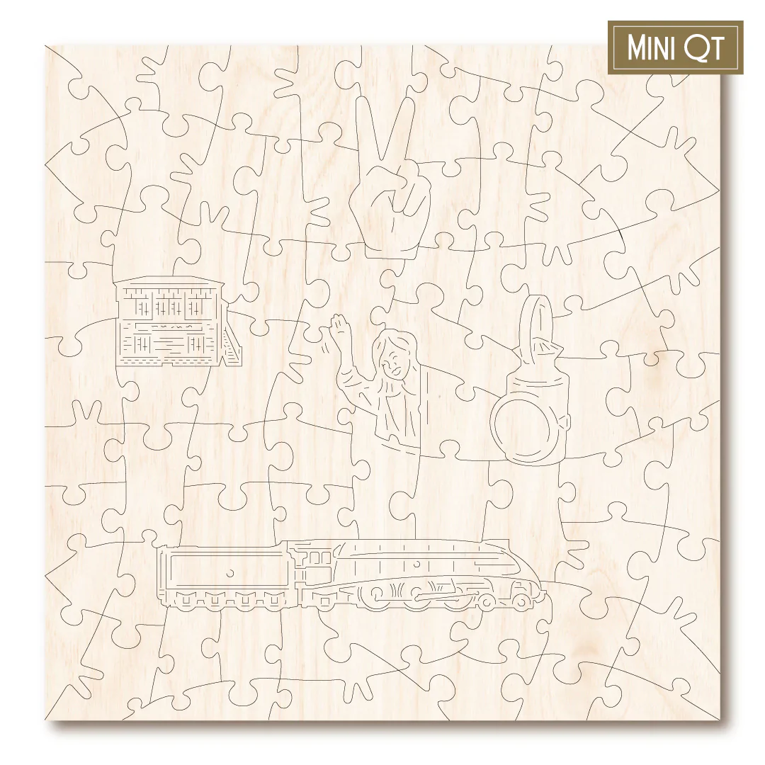 24257 Sir Nigel Gresley MINI QT Jigsaw Puzzle - Image 2