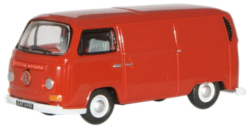 76VW005 VW Van Senegal Red