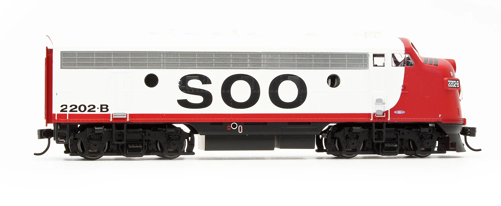 910-19982 Pre-Owned EMD F7A Diesel Locomotive SOO Line - Road #2202-B - DCC Sound - Image 3