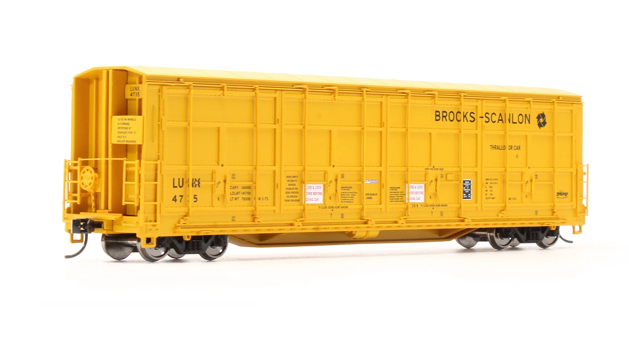 Pre-Owned 920-101908 56' Thrall All Door Boxcar Brooks-Scanlon Lunx - Road #4735 - Image 2