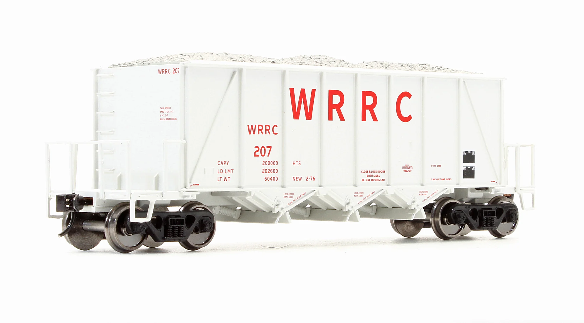 920-106048 Pre-Owned 40' Ortner 100-Ton Aggregate Hopper WRRC - Road #207 - Image 2