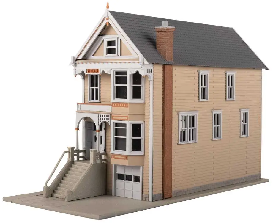 931-951 Queen Anne Victorian House Model Kit